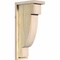 Ekena Millwork Alpine Rough Sawn Corbel w/Backplate, Douglas Fir, 6"W x 10"D x 22"H COR06X10X22ALP01RDF - alternate 1